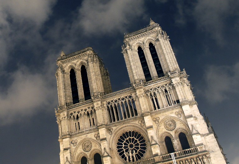 Notre-Dame de Paris cathedral. ©AFP